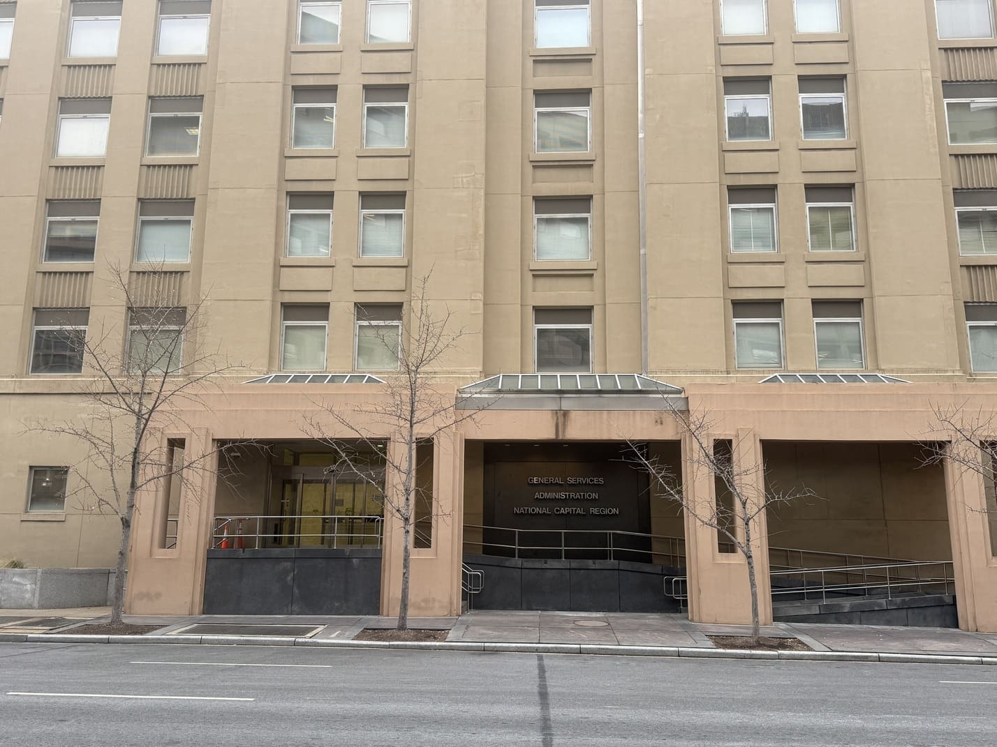 Street view of GSA building
